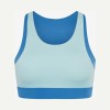 Custom Wholesale Color-Block Sports Bra Manufacturer | OEM Training Bra factory