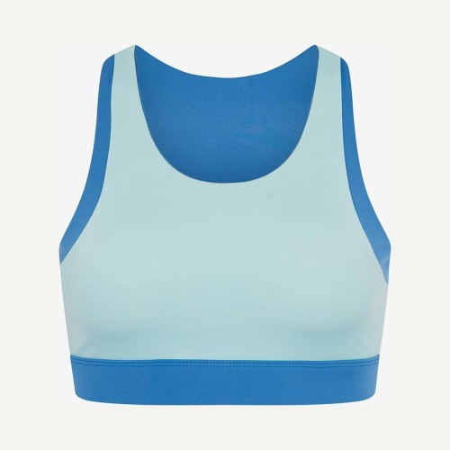 Custom Wholesale Color-Block Sports Bra Manufacturer | OEM Training Bra factory