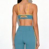 Custom Wholesale Contrast-Trim Sports Bra Set Manufacturer | OEM Studio Leggings factory