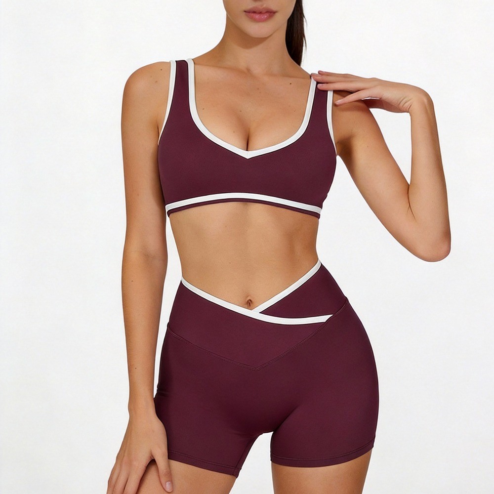 Crossover-Waist Leggings