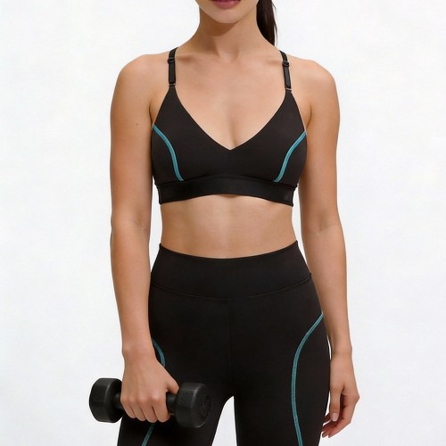 Custom Wholesale Deep-V Sports Bra Manufacturer | OEM Studio Bra factory
