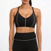Custom Wholesale Striped Racerback Sports Bra Manufacturer | OEM Training Bra factory