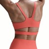 Custom Wholesale Ribbed Cutout Cami Bra Set Manufacturer | OEM Activewear factory