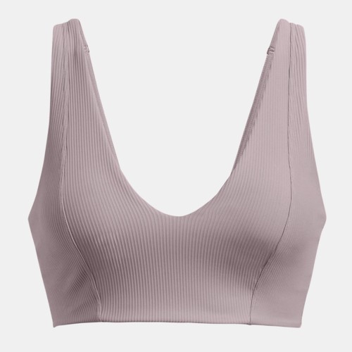 Custom Wholesale Deep-Scoop Ribbed Sports Bra Manufacturer | OEM Lounge Bra factory