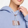 Custom Wholesale Powder Blue Patch Logo Pullover Hoodie Manufacturer | OEM Hoodie factory