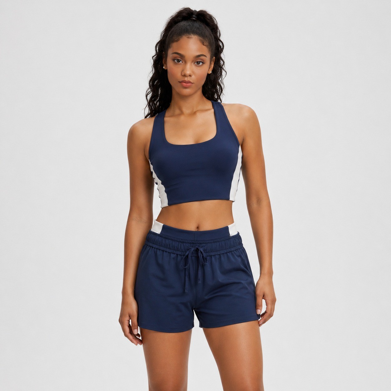 color block sports bra OEM