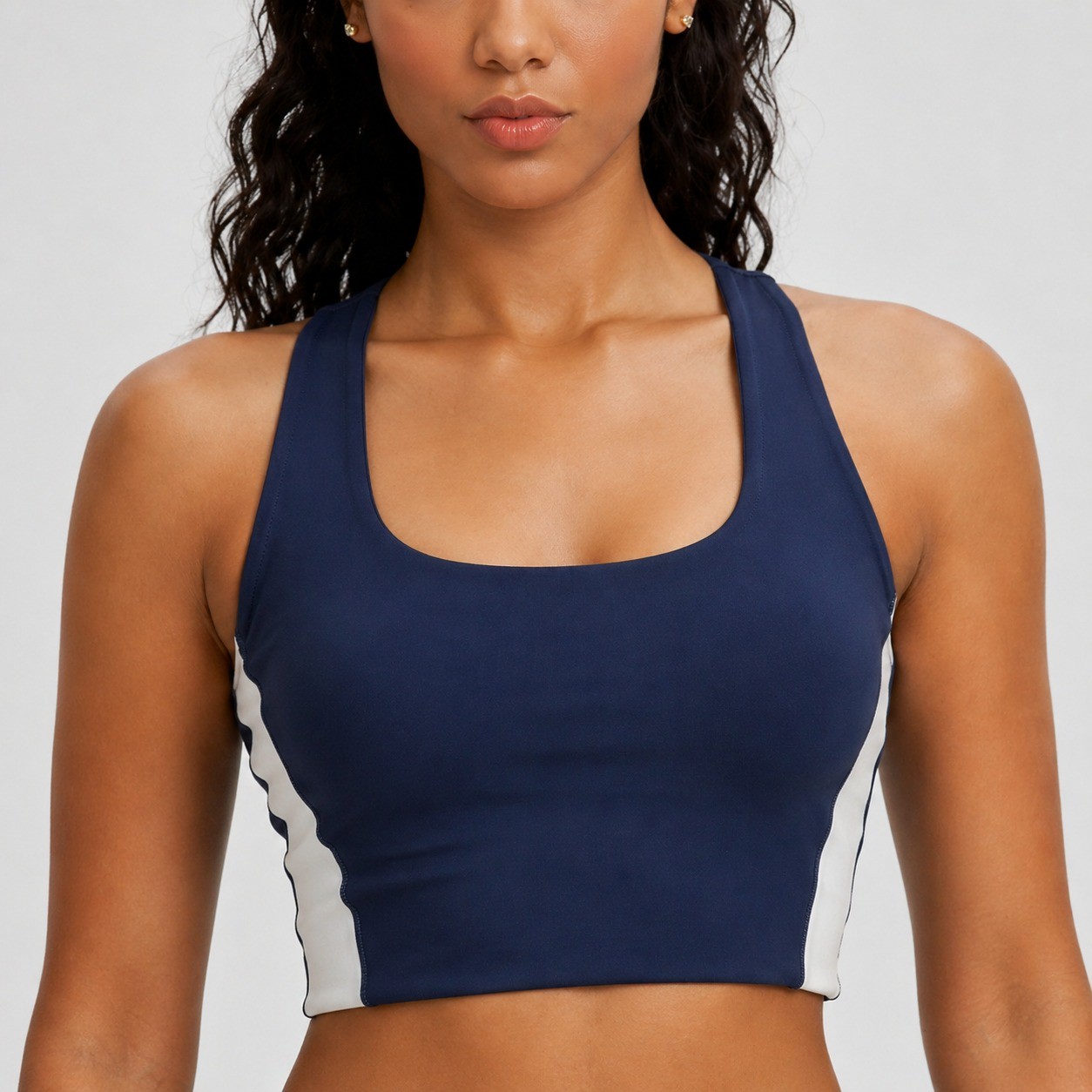 navy blue yoga set wholesale