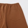 Custom Wholesale Brown Pullover Hoodie Straight Leg Pants Set Manufacturer | OEM Hoodie Loungewear factory