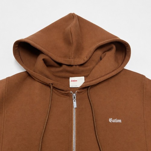 Custom Wholesale Brown Pullover Hoodie Straight Leg Pants Set Manufacturer | OEM Hoodie Loungewear factory