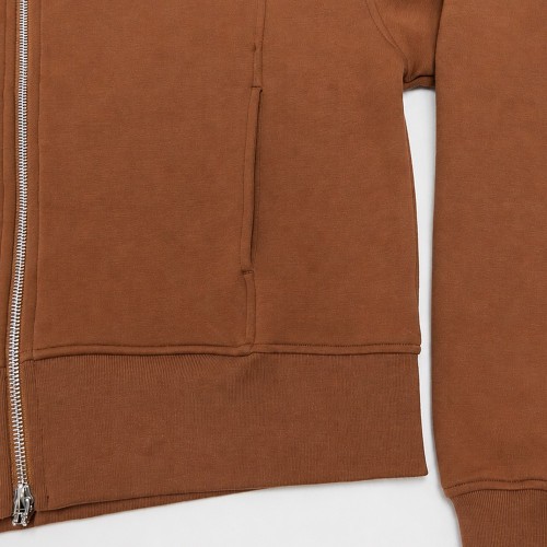 Custom Wholesale Brown Pullover Hoodie Straight Leg Pants Set Manufacturer | OEM Hoodie Loungewear factory