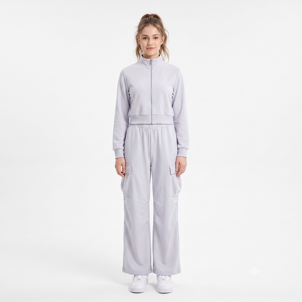 gray zip up jacket OEM