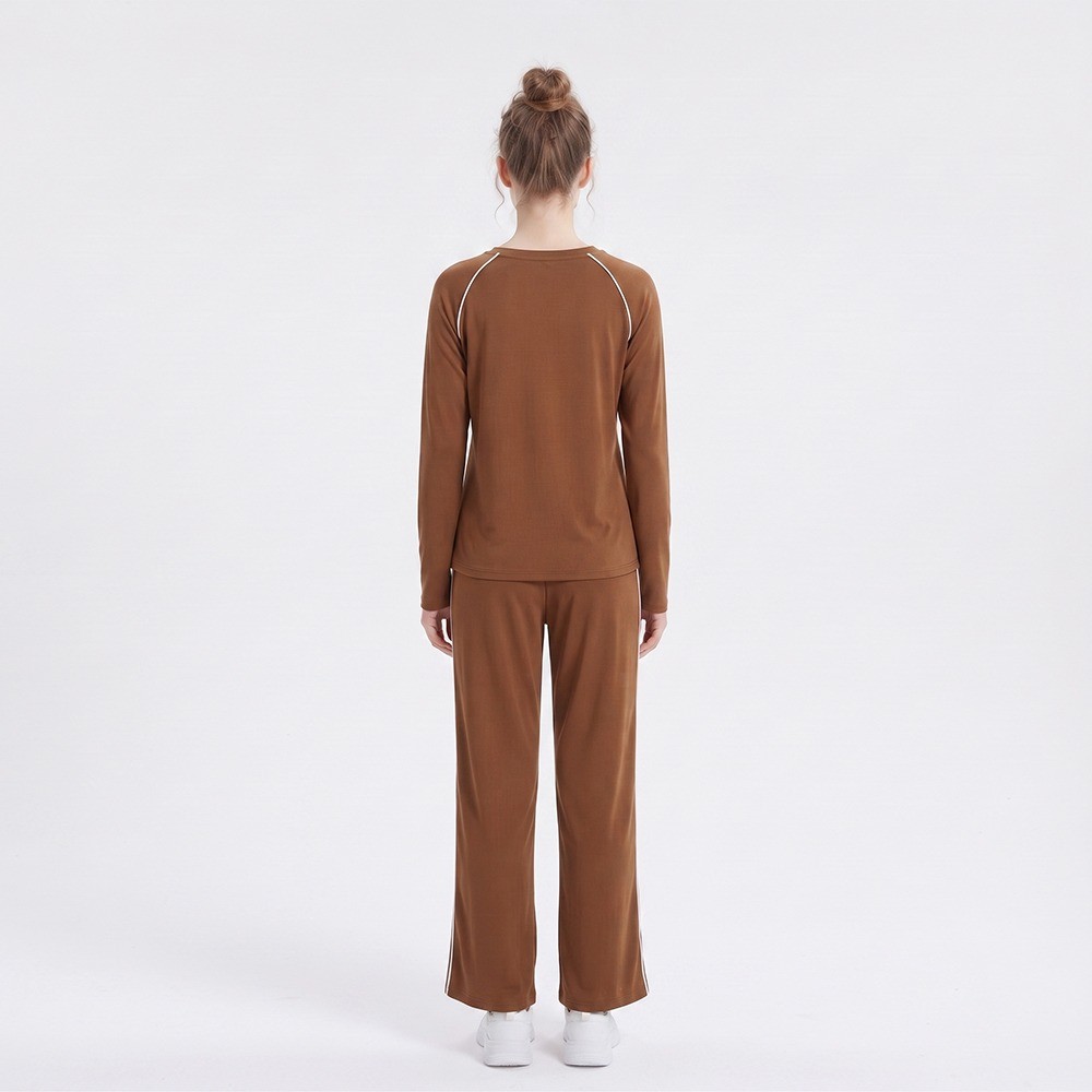 contrast piped pants wholesale