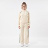 Custom Wholesale Light Pink Zip Up Jacket White Piped Pants Set Manufacturer | OEM Pink Tracksuit factory