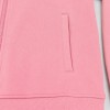Custom Wholesale Light Pink Ribbed Zip Up Jacket Wide Leg Pants Set Manufacturer | OEM Ribbed Loungewear factory