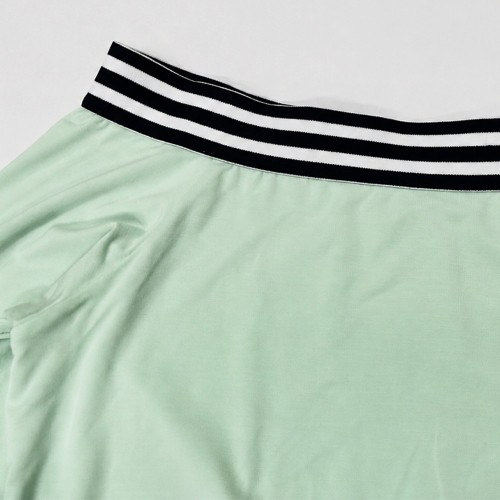 Custom Wholesale Mint Green Off Shoulder Crop Top Wide Leg Pants Set Manufacturer | OEM Activewear factory