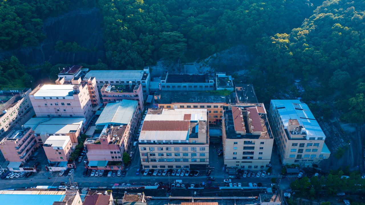 manufacturing site view