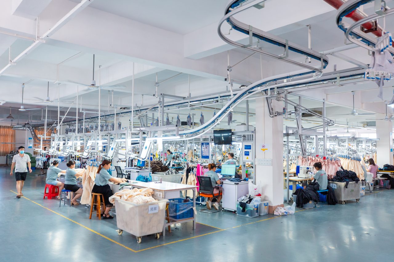 apparel workshop floor