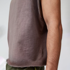 Custom Boxy Fit Gym Tank Top Manufacturers 丨 Streetwear Mens Soft Cotton Tank Tops factory