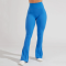 Custom Flare Yoga Leggings Manufacturer | Fitness Wide Leg Tummy Control Sport Leggings suppliers