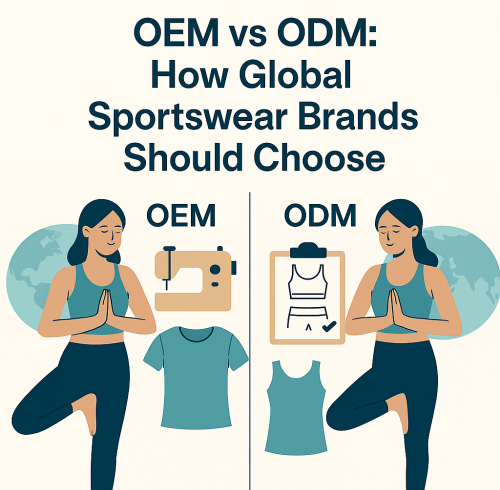 OEM vs ODM in Sportswear Manufacturing: What’s the Difference & How Should Brands Choose?