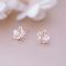 爱心蝴蝶耳钉