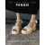 High heeled sandals