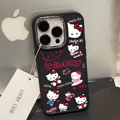 kitty Cat iPhone13 Apple 14Pro phone Case xr/x Cute 12 All Pack 11 Drop Proof 78p set xsmax