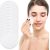 100 pieces of cotton circular makeup removal pad, 3-layer soft with storage tank compression, natural makeup removal pad set, used for facial cleaning and applying facial toner (white)