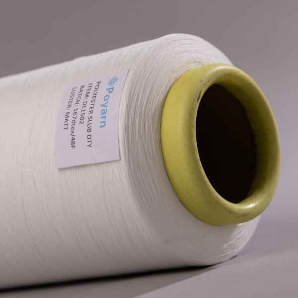 Bulk DL1502 Polyester Slub Yarn 150D DTY | Durability, Resistance | Perfect for Embroidery & Jacquard