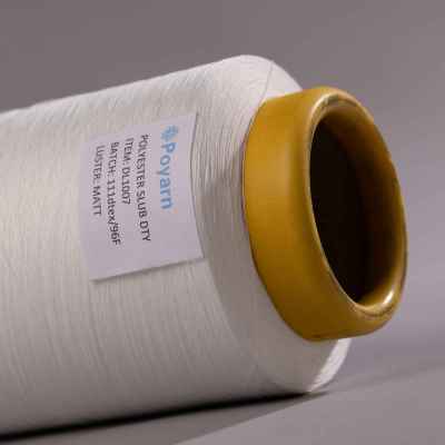 DL1007 Polyester Slub Yarn in Bulk | Draw Texturing DTY Yarn | Wrinkle-Resistant for Window Screens