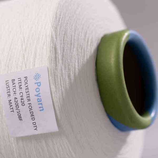 100% Polyester Folded Yarn 420D DTY | Wrinkle-Resistant, Eco-Friendly | Perfect for Weaving & Spinning