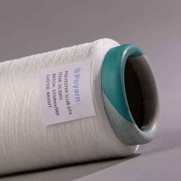 Premium DL3005 Polyester Slub Yarn DTY in Bulk | Wear-Resistant, Breathable | Ideal for Home Textile
