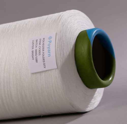 Premium CY3001 Polyester Folded Yarn 300D｜Linen-style, Breathable｜Perfect for Sofa & Curtain Fabrics