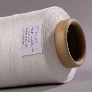 Bulk Order CY350-2 Polyester Folded Yarn 360D | Premium Slub-Effect Yarn for Window Screen & Curtain