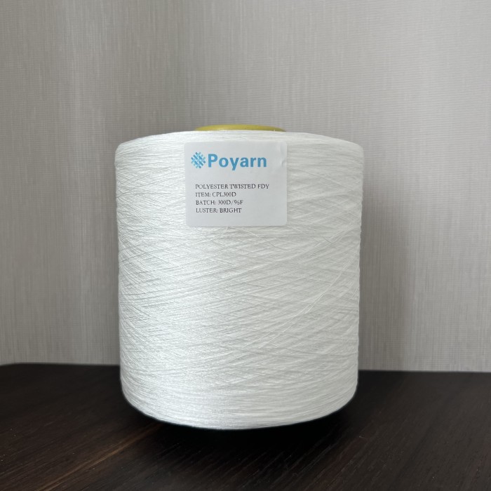 100% Polyester Twisted Yarn 300D Filament | Quick-Dry, Soft Touch, Superior Drape for Curtains