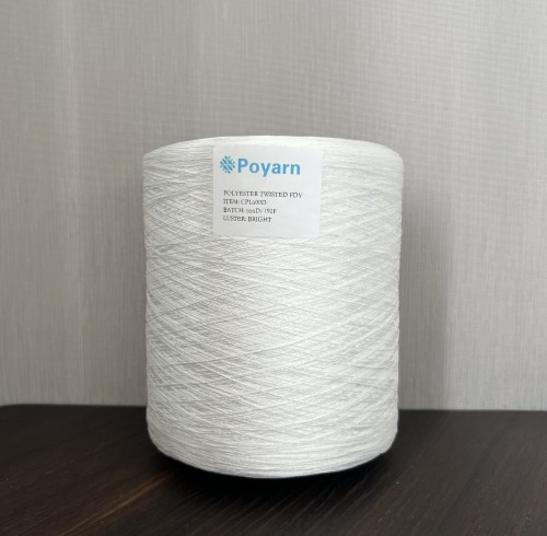 خيوط لامعة مرسومة بالكامل من البوليستر الملتوي 600D FDY للمنسوجات المنزلية - الستائر والأريكة وشاشة النافذة