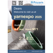 Invitation to Yarnexpo Shanghai 2025 – Hall 8.2, Stand M71