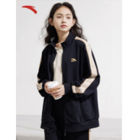 Anta Knitted Sports Set Men's and Women's Sports Style Two Piece Set
