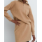Designer collaboration style women's wool knitted mini skirt half skirt
