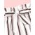 Monkey Clothing Girl's 2 Piece Outfits Scalloped Trim Cami Top and Striped Shorts Set