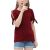 Monkey Clothing Girl's Cut Slit Sleeve Tie Knot Cuff Stripe Tunic T-Shirt Casual Pullover Top for 4-14T Kids