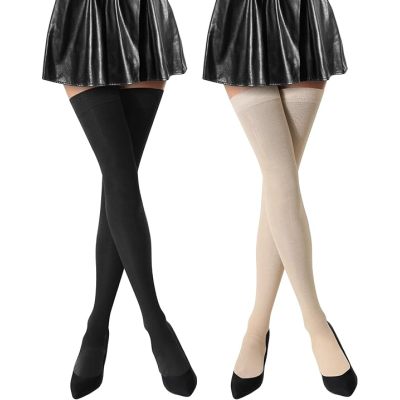 Monkey Clothing Extra Long Socks Thigh High Cotton Socks Extra Long Knee Boot Stockings for Wome