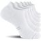 Monkey Clothing 6 Pack Men's Running Ankle Socks with Cushion, Low Cut Athletic Sport Tab Socks