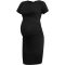 Monkey Clothing Women's Short Sleeve Maternity Dress Ruched Pregnancy Clothes