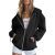 Monkey Clothing Women's Cute Hoodies Teen Girl Fall Jacket Oversized Sweatshirts Casual Drawstring Zip Up Y2K Hoodie with Pocket