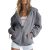 Monkey Clothing Women's Cute Hoodies Teen Girl Fall Jacket Oversized Sweatshirts Casual Drawstring Zip Up Y2K Hoodie with Pocket