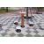 Outdoor fitness equipment triple waist twister