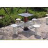 Outdoor park community elderly entertainment facilities chess table