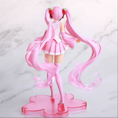 Hatsune Miku Hand Made Cherry Blossom Chuyin Scenery, Beautiful Girl Animation, anime Desktop Chassis, Ornamental Girl Gift