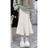 knitted fishtail skirt skirt for women fall winter